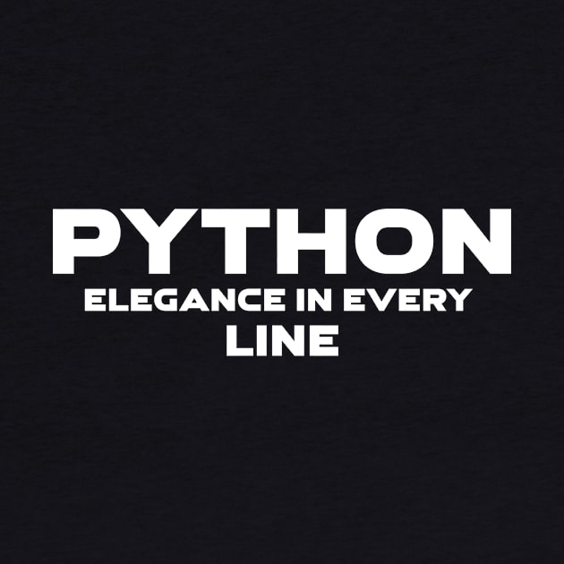 Python Elegance In Every Line Programming by Furious Designs